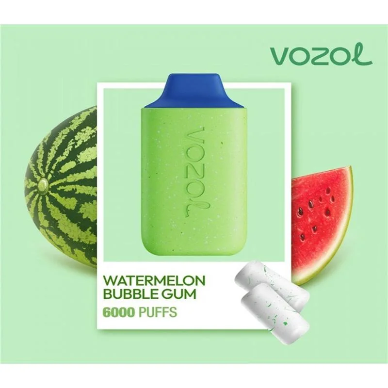 Shenzhen Factory Direct Sales Vozol Star 6000 Is a Disposable Device Prefilled with 14ml Nicotine Salt E-Liquid Wholesale I Vape