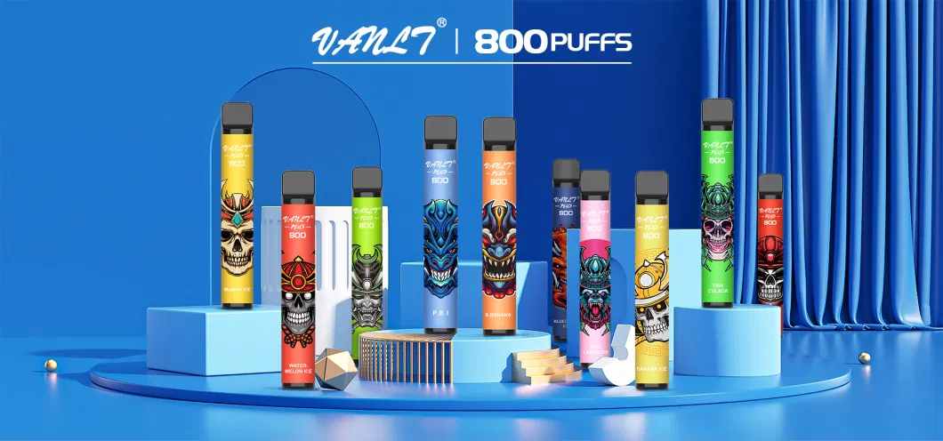 Vanlt Plus Disposable Vape Hot Selling Factory Price Directly 2% Nicotine Salt Disposable Vape Pen 800 Puffs Disposable Vape Elektronič Ka Cigareta