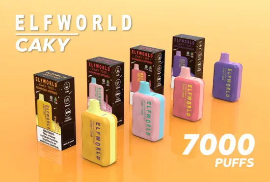 OEM ODM 卸売使い捨て Vapes USA Elf World Caky7000 パフ